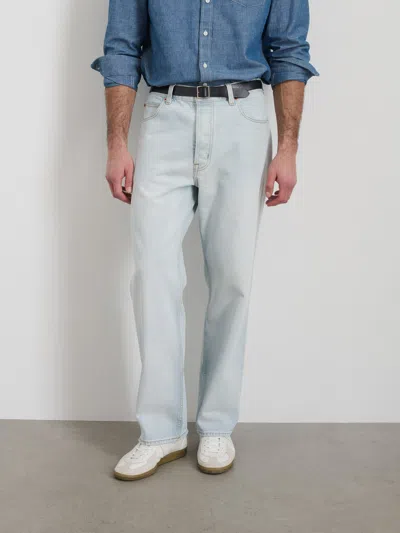 Alex Mill Am Relaxed Straight 5 Pocket Jean In Ultra Light Wash