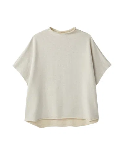 Frank And Eileen Audrey Funnel Neck Capelet In Grey