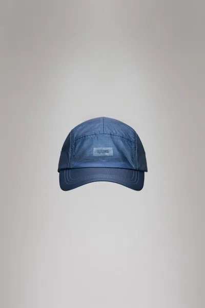 Rains 5 Panel Ripstop Cap In Pulse