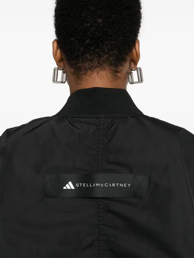 Shop Adidas By Stella Mccartney Adidas By Stella Mc Cartney Logo Bomber Jacket