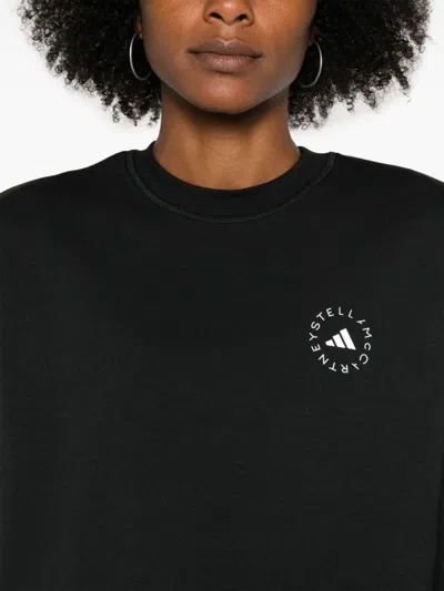 Adidas By Stella Mccartney Logo Cotton Blend Sweatshirt