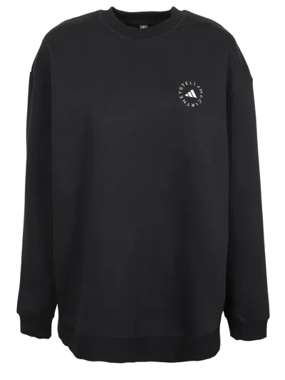 Adidas By Stella Mccartney Logo Cotton Blend Sweatshirt