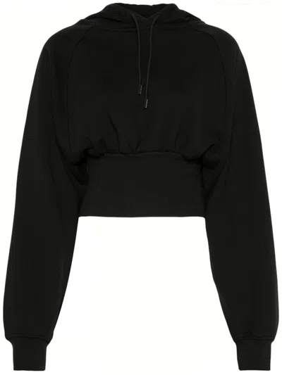 Shop Adidas By Stella Mccartney Adidas By Stella Mc Cartney Organic Cotton Cropped Hoodie