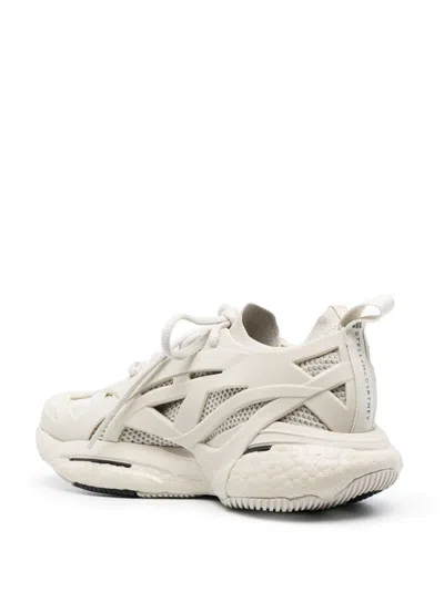 Adidas By Stella Mccartney Almond Toe Mesh Panelled Running Sneakers