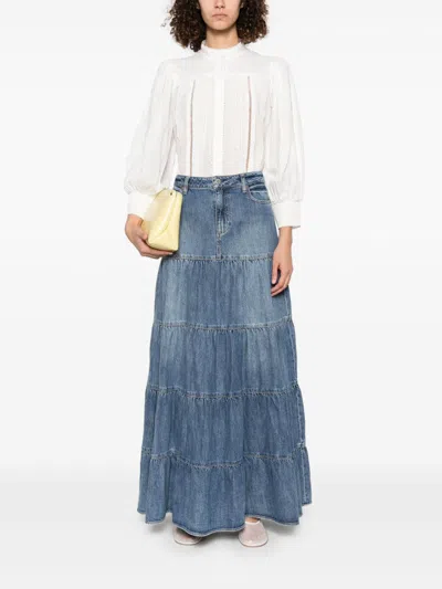 Alice And Olivia Cora Cotton Blouse