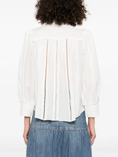 Alice And Olivia Cora Cotton Blouse