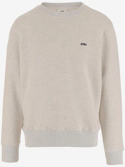 Autry Cotton Sweatshirt With Logo