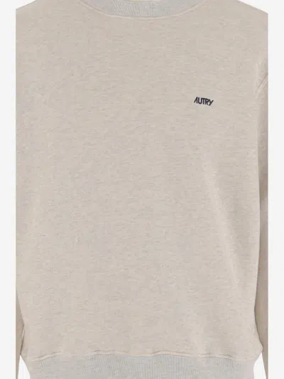 Autry Cotton Sweatshirt With Logo