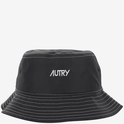 Autry Nylon Bucket Hat With Logo