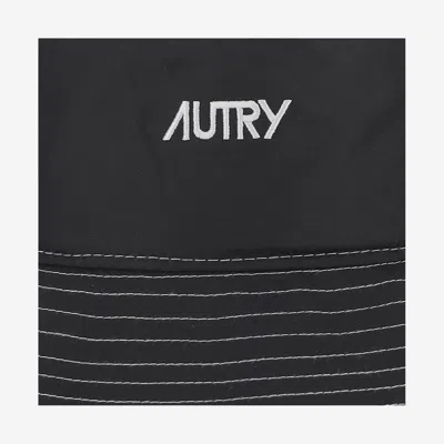 Autry Nylon Bucket Hat With Logo