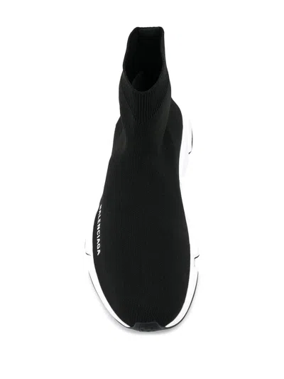 Balenciaga Speed Lt Logo-print Stretch-knit High-top Sneakers