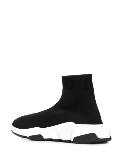 Balenciaga Speed Lt Logo-print Stretch-knit High-top Sneakers