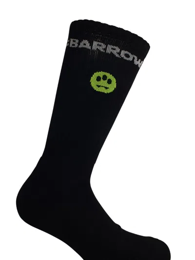 Barrow Black Cotton Blend Socks