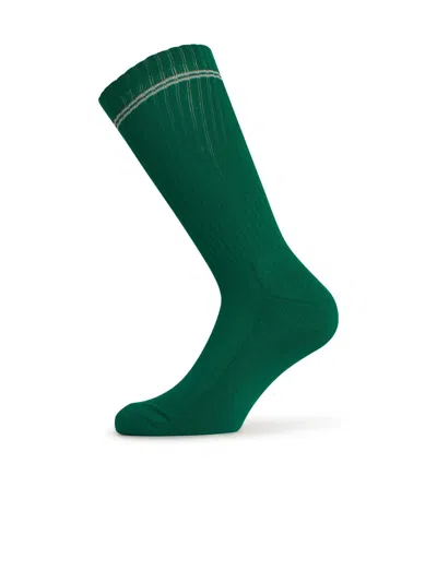 Barrow Green Cotton Blend Socks