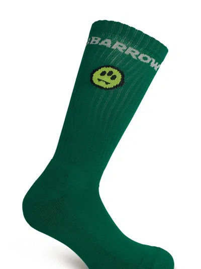 Barrow Green Cotton Blend Socks