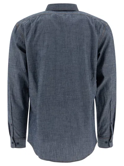 Filson Chambray Cpo Shirt Shirts In Blue