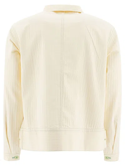 Bode Boxy Cotton Jacket With Button-up Front