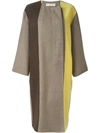 MARNI colour block coat,DRYCLEANONLY