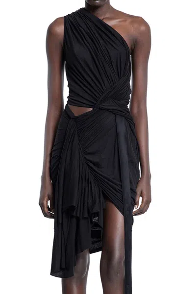 Rick Owens Drkshdw Dresses In Black