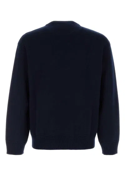 Valentino Wool Jersey. In Navy