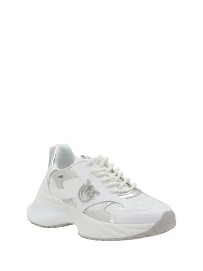 Pinko Ariel Low-top Running Sneakers In White