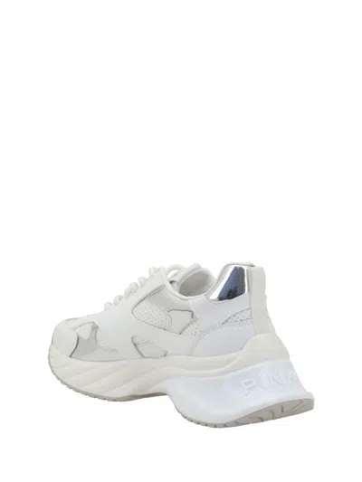 Pinko Ariel Low-top Running Sneakers In White