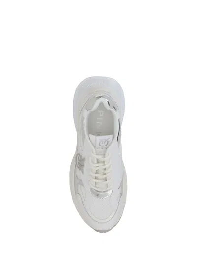 Pinko Ariel Low-top Running Sneakers In White