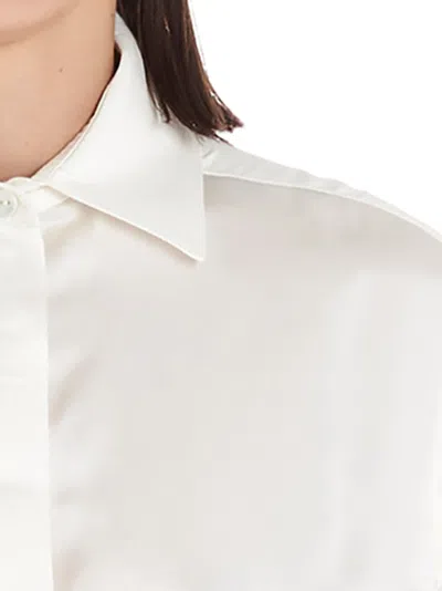 Di.la3 Pari' Oversize Shirt Shirt, Blouse White