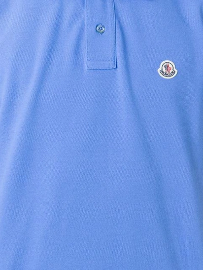 Shop Moncler Classic Polo Shirt