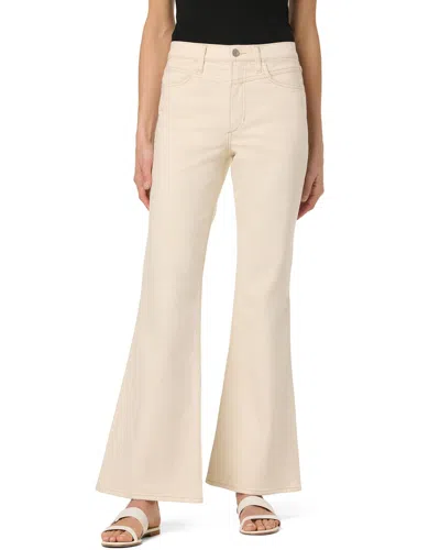 Joe's Jeans The Avery Ecru High Rise Flare Jean In White