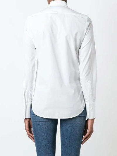 Shop Valentino 'rockstud' Shirt In White