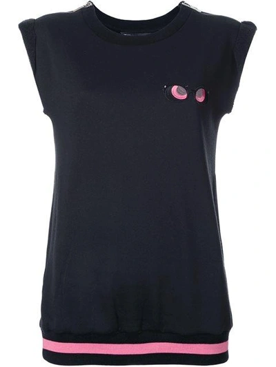 Shop Thomas Wylde Sleeveless Top In Black