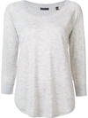 ATM ANTHONY THOMAS MELILLO scoop neck pullover,DRYCLEANONLY