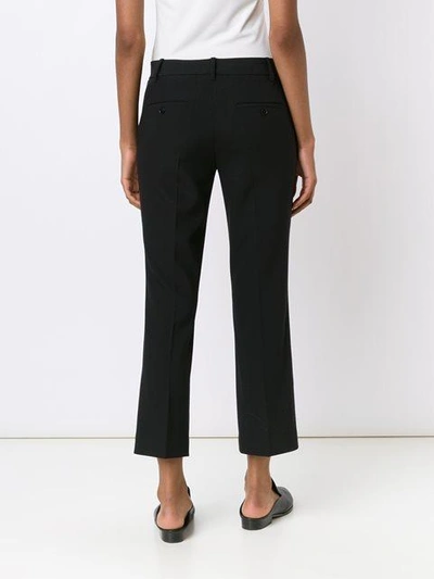 Shop Helmut Lang Cropped Tailored Trousers