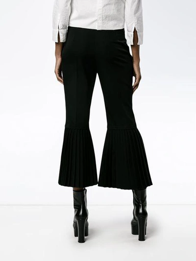 Shop Stella Mccartney 'strong Lines' Trousers In Black