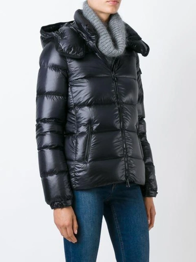 Shop Moncler 'berre' Padded Jacket In Black