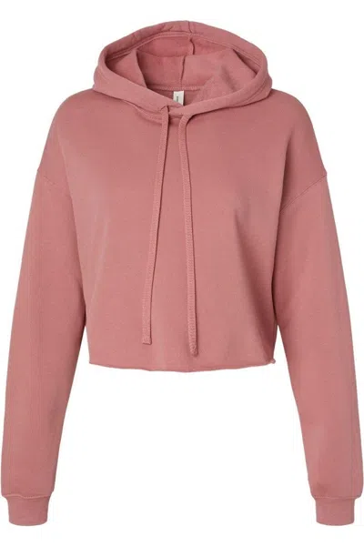 Bella+canvas Women´s Crop Fleece Hoodie In Multi