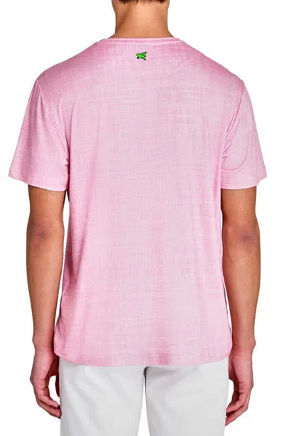 Construct Chambray T-shirt In Pink