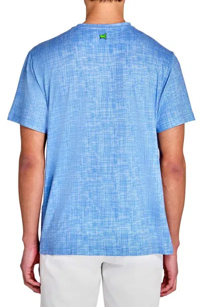 Construct Chambray T-shirt In Blue
