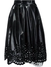 MARC JACOBS perforated midi skirt,DRYCLEANONLY