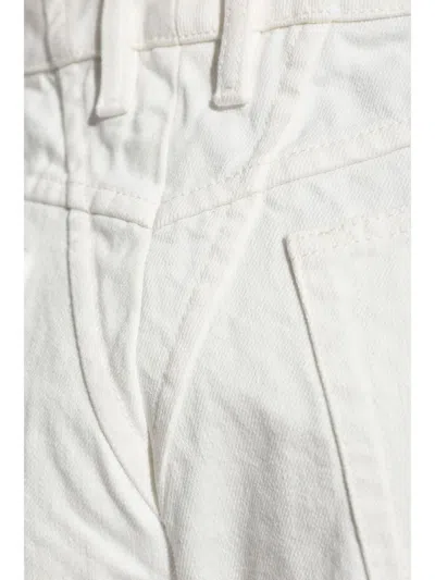 Jil Sander Mid-rise Tapered Jeans In White