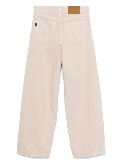 Haikure Bethany Wide-leg Jeans In Brown