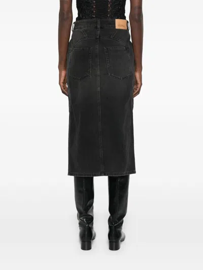 Isabel Marant Tilauria Skirt In Black
