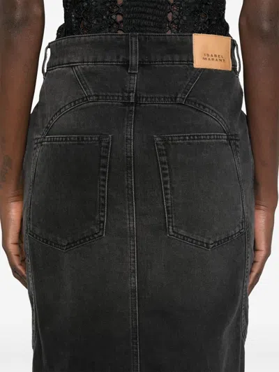 Isabel Marant Tilauria Skirt In Black