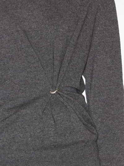 Isabel Marant Women Ilaria Wool And Cashmere Blend Sweater In Grey