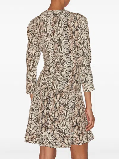 Isabel Marant Women Octavia Printed Mini Dress In Multi