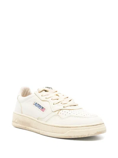Autry Timeless Retro Sneakers With Perforated Silhouette