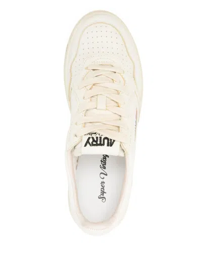 Autry Timeless Retro Sneakers With Perforated Silhouette