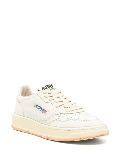 Autry Timeless Retro Sneakers With Perforated Silhouette