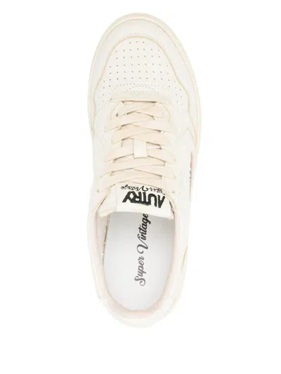 Autry Timeless Retro Sneakers With Perforated Silhouette
